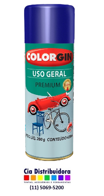 COLORGIN USO GERAL AZUL COLONIAL 507   400ML  SPRAY  -  SHERWIN W.
