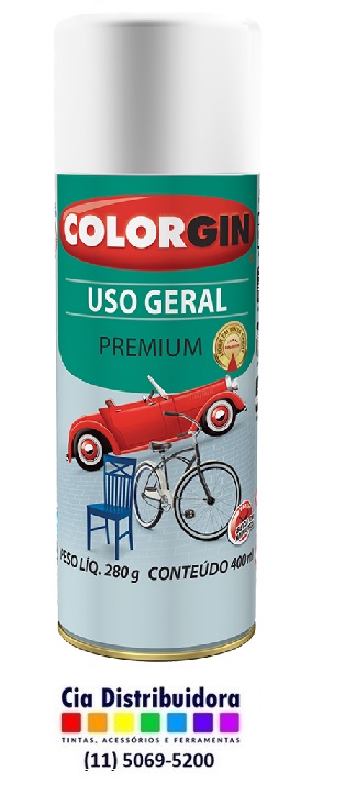 COLORGIN USO GERAL BRANCO RAP REFRIG 100   400ML  SPRAY  -  SHERWIN W.