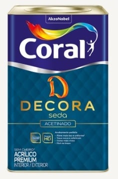 DECORA SEDA  ACET BRANCO  18L   NOVA