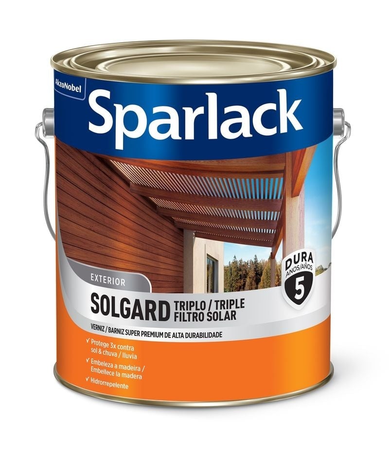 SPARLACK SOLGARD TRIPLO FILTRO SOLAR BR  NATURAL   3,6L