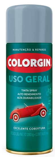 COLORGIN USO GERAL CINZA PLACA 504     400ML  SPRAY  -  SHERWIN W.
