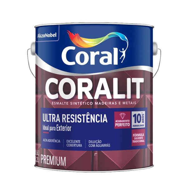 CORALIT ULTRA RESIST  BR  PLATINA / PRATA  3,6L