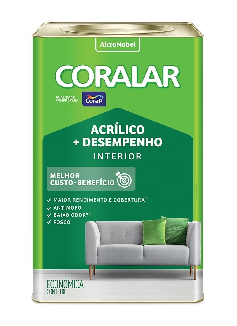 CORALAR ACR + DESEMPENHO PEROLA   18L