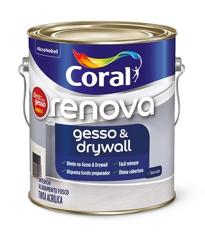 RENOVA GESSO DRYWALL BRANCO   3,6L