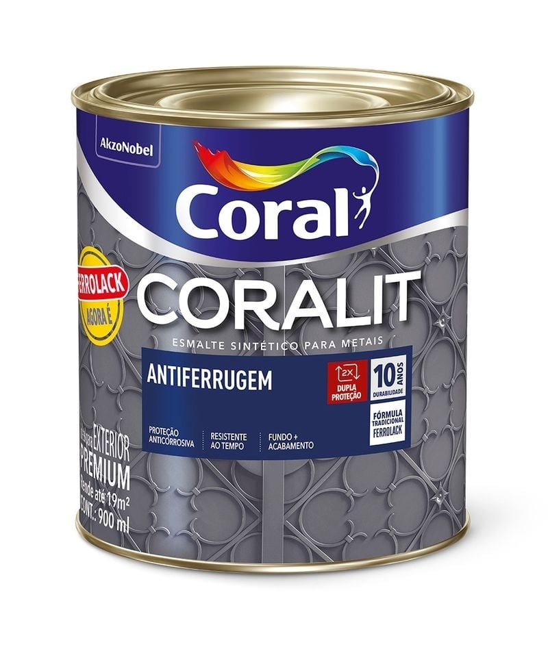 CORALIT   ANTIFERRUGEM BRANCO   0,9L
