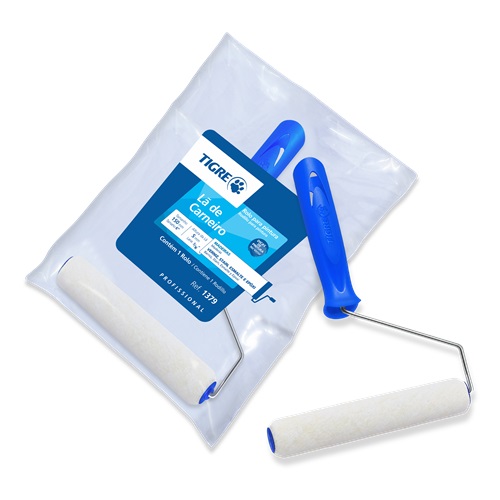 ROLO 1379 15CM LA DE CARNEIRO TIGRE  C/SUP