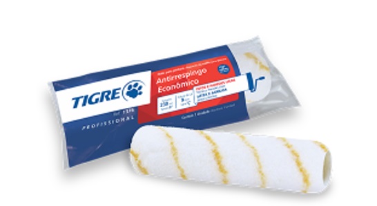 ROLO 1376 23CM ANTIRRESPINGO - TIGRE