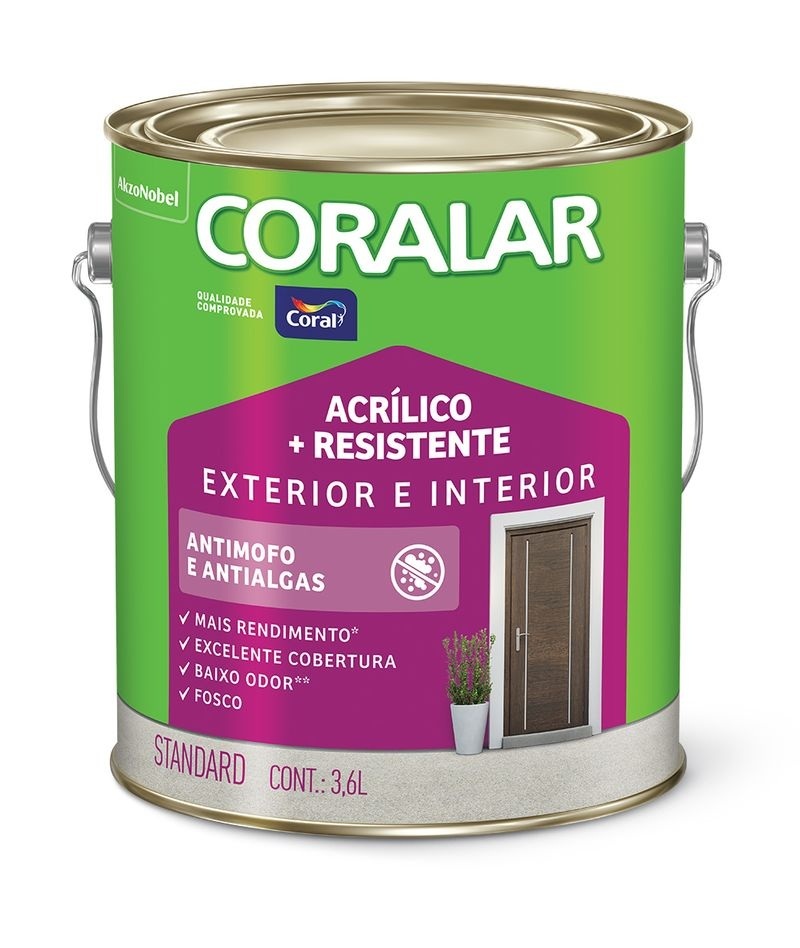 CORALAR ACR + RESISTENTE AMARELO FREVO   3.6L