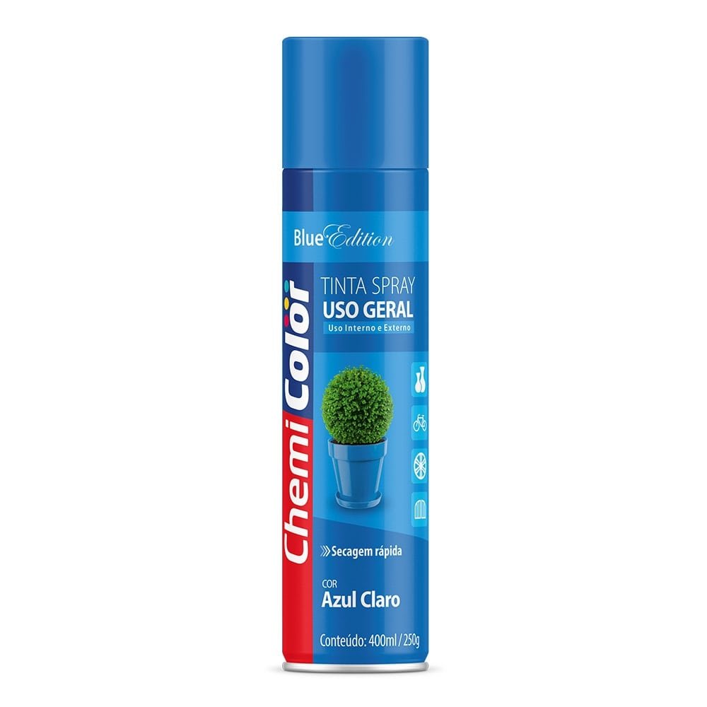 CHEMICOLOR USO GERAL AZUL CLARO     400ML  SPRAY  -  BASTON