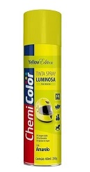 CHEMICOLOR LUMINOSA AMARELO    400ML  SPRAY  -  BASTON