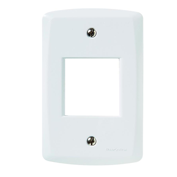 PLACA 4X2 2P JUNTOS LUX2 BR TRAMONT