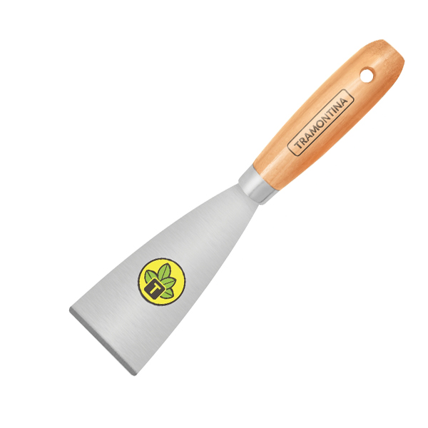 ESPATULA RIGIDA 6CM C/CABO MAD TRAMONT