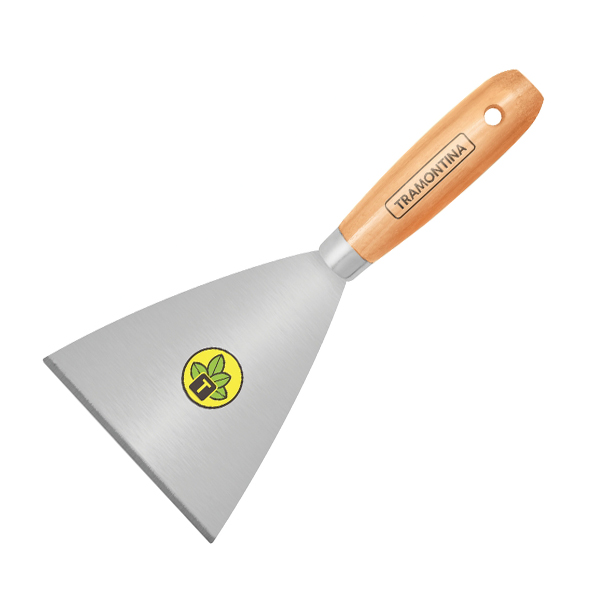 ESPATULA RIGIDA 12CM C/CABO MAD TRAMONT