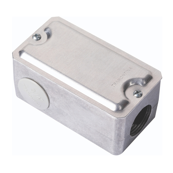 CONDULETE MULTIPLO L 3/4  COM TAMPA - TRAMONT