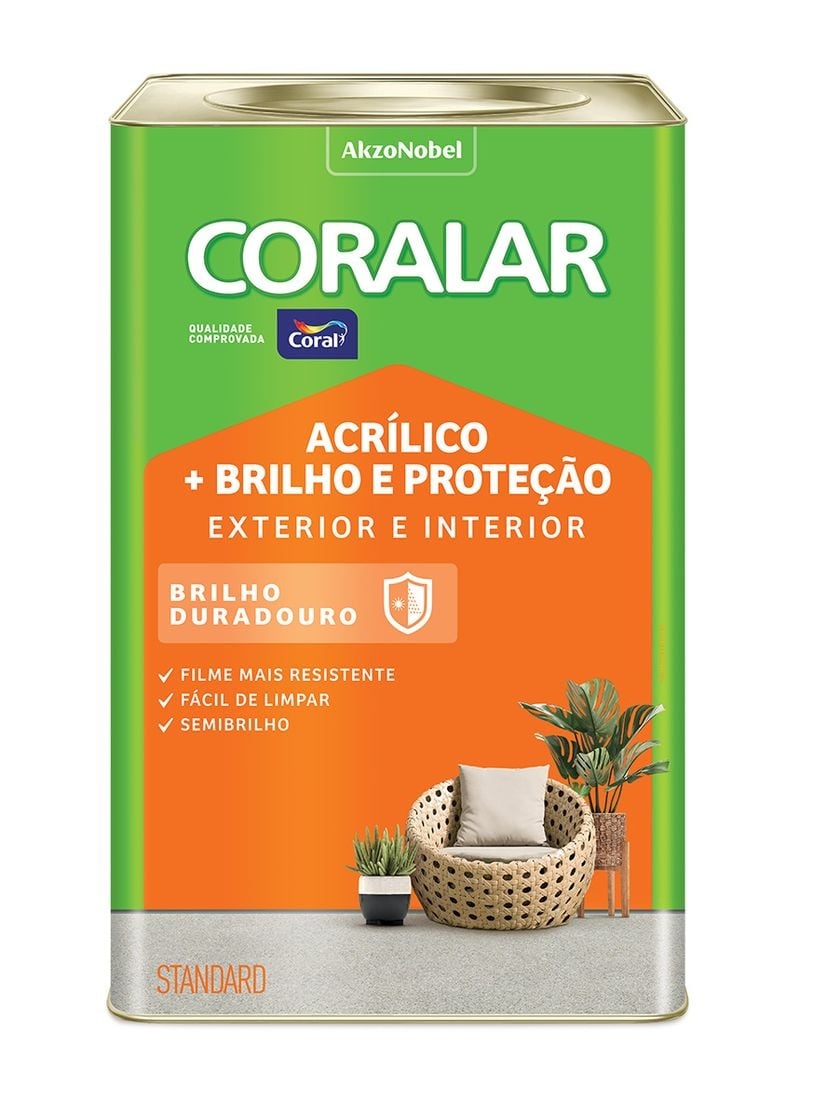 CORALAR BRILHO E PROTEÇÃO BRANCO   18L
