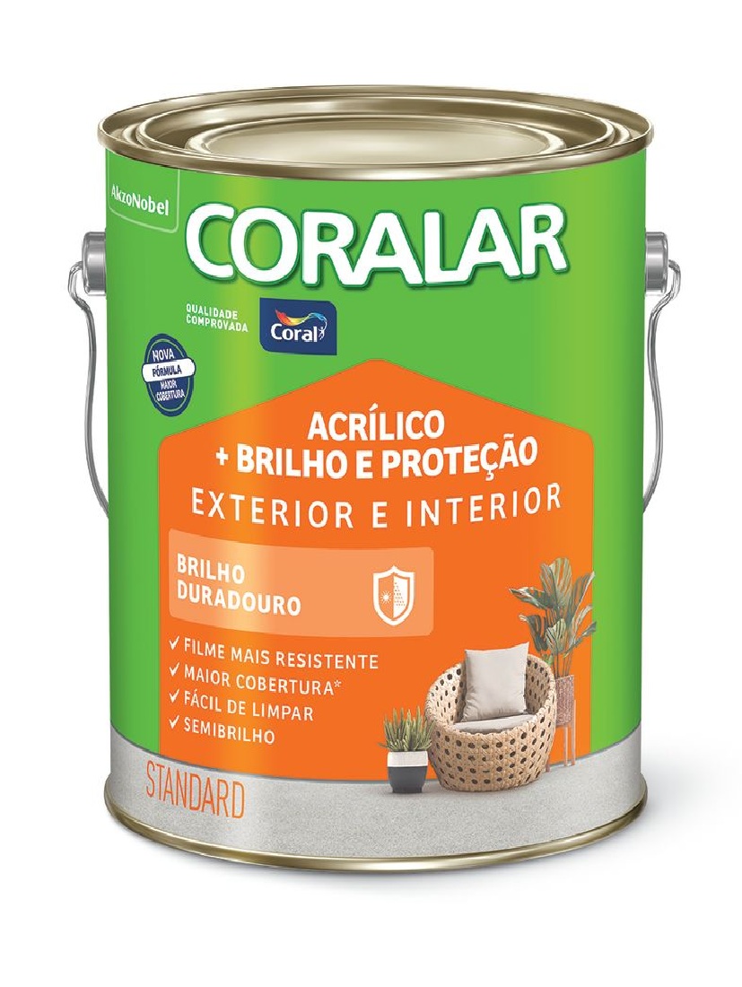 CORALAR BRILHO E PROTEÇÃO BRANCO   3,6L