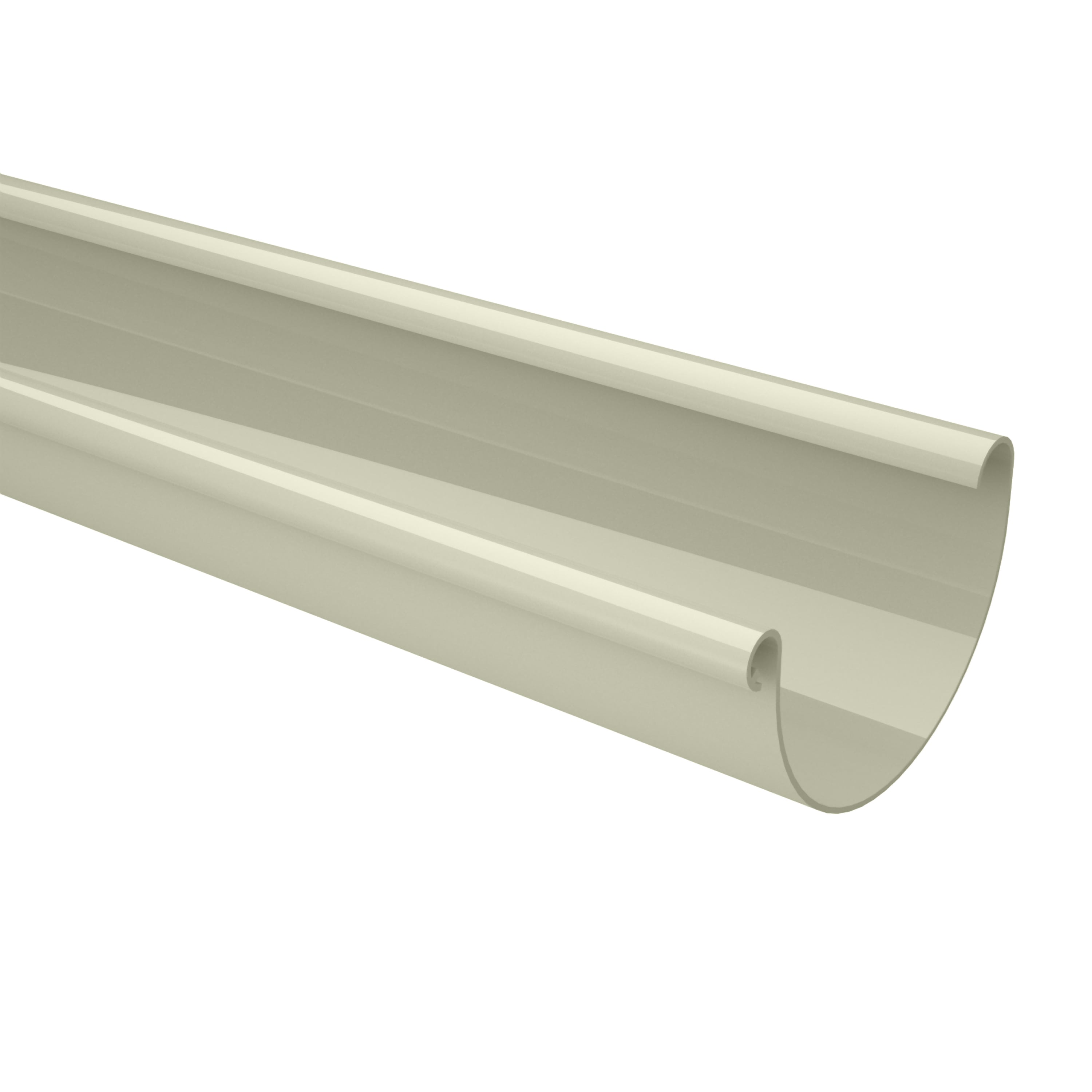 CALHA AQUAPLUV BEGE 125MM X 3M - UND 1/12 - UND 1/12 - TIGRE