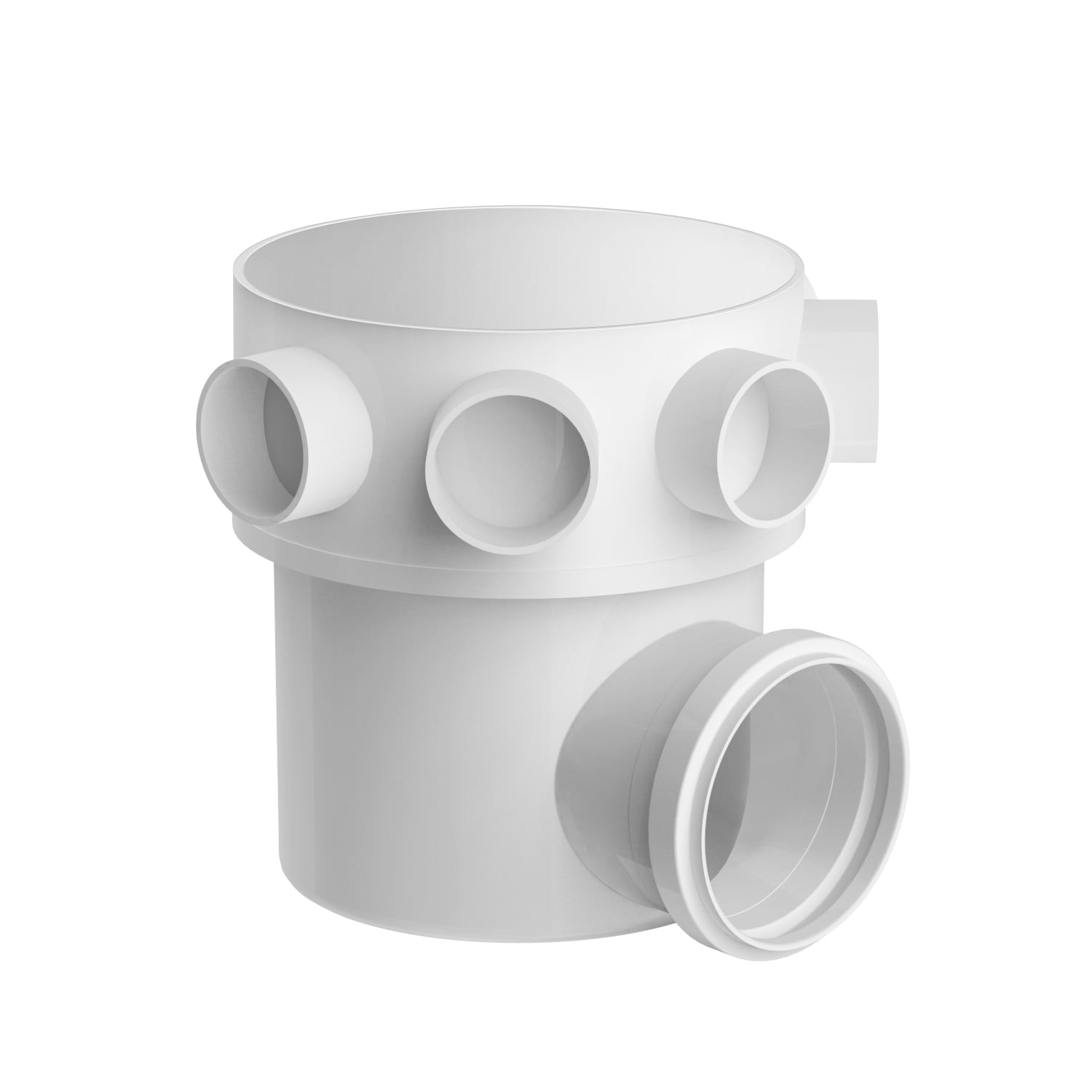 CORPO CAIXA SIFONADA GIRAFACIL 100X140X50MM CB - UND 1/6 - TIGRE