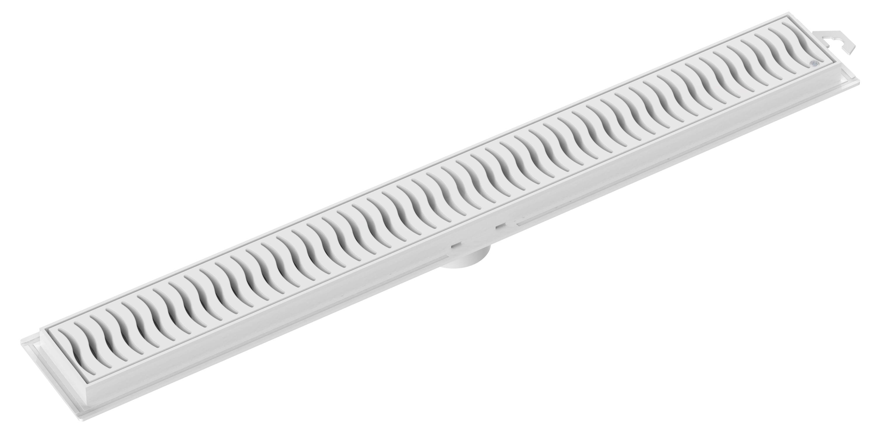 RALO LINEAR 50CM FLAT GRELHA BRANCA CB - UND 1/4 - TIGRE