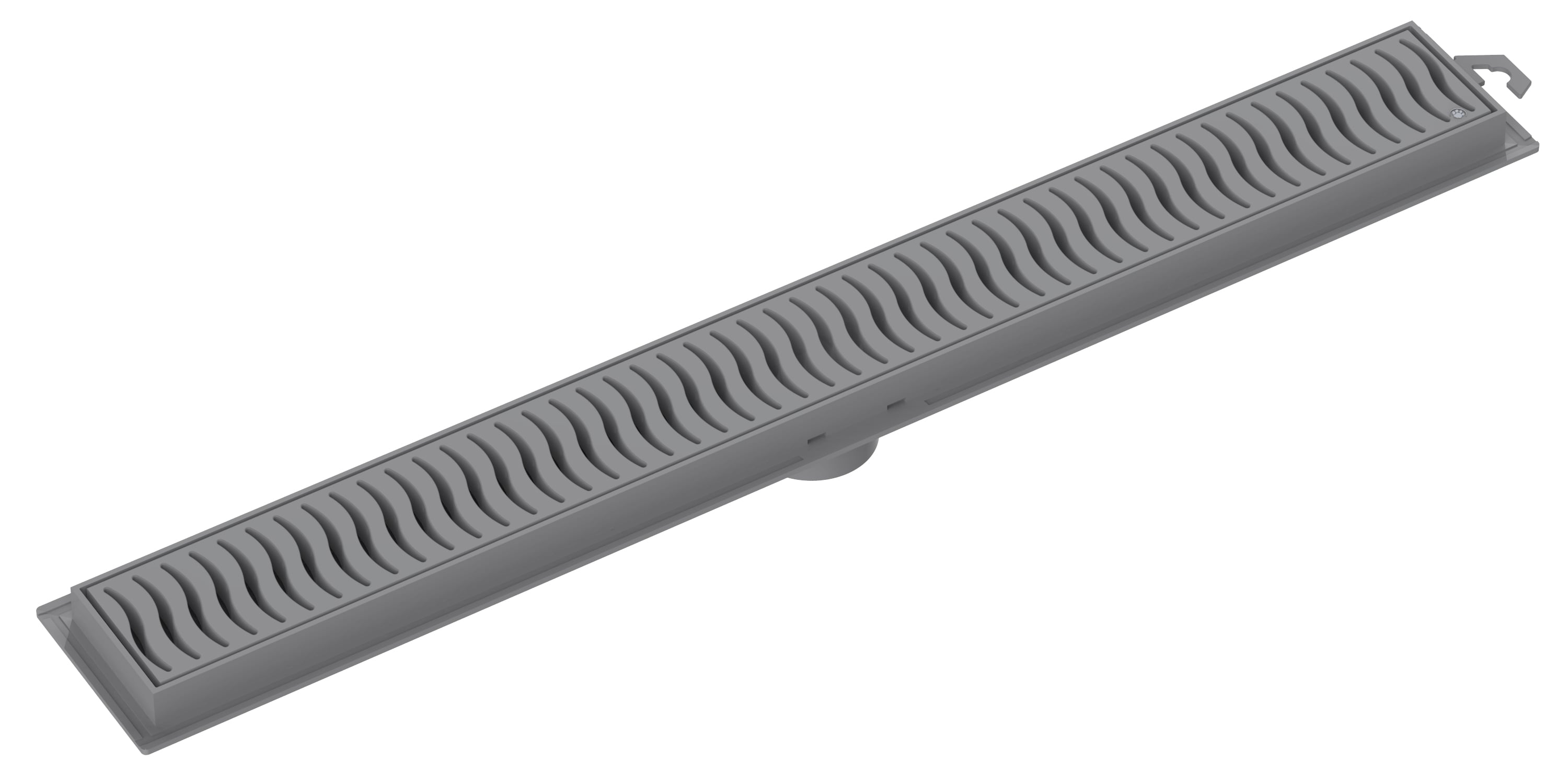 RALO LINEAR 50CM FLAT GRELHA CINZA CB - UND 1/4 - TIGRE