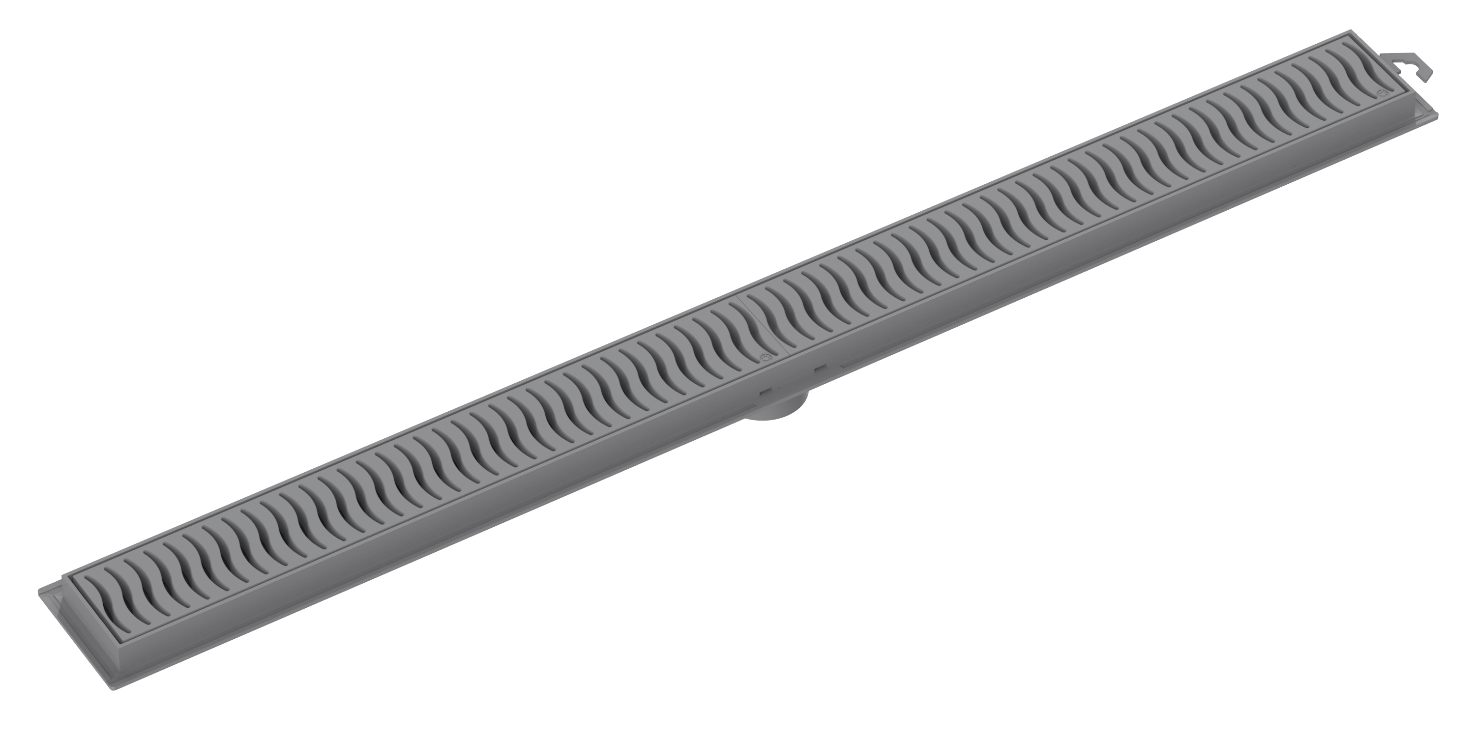 RALO LINEAR 70CM FLAT GRELHA CINZA CB - UND 1/4 - TIGRE
