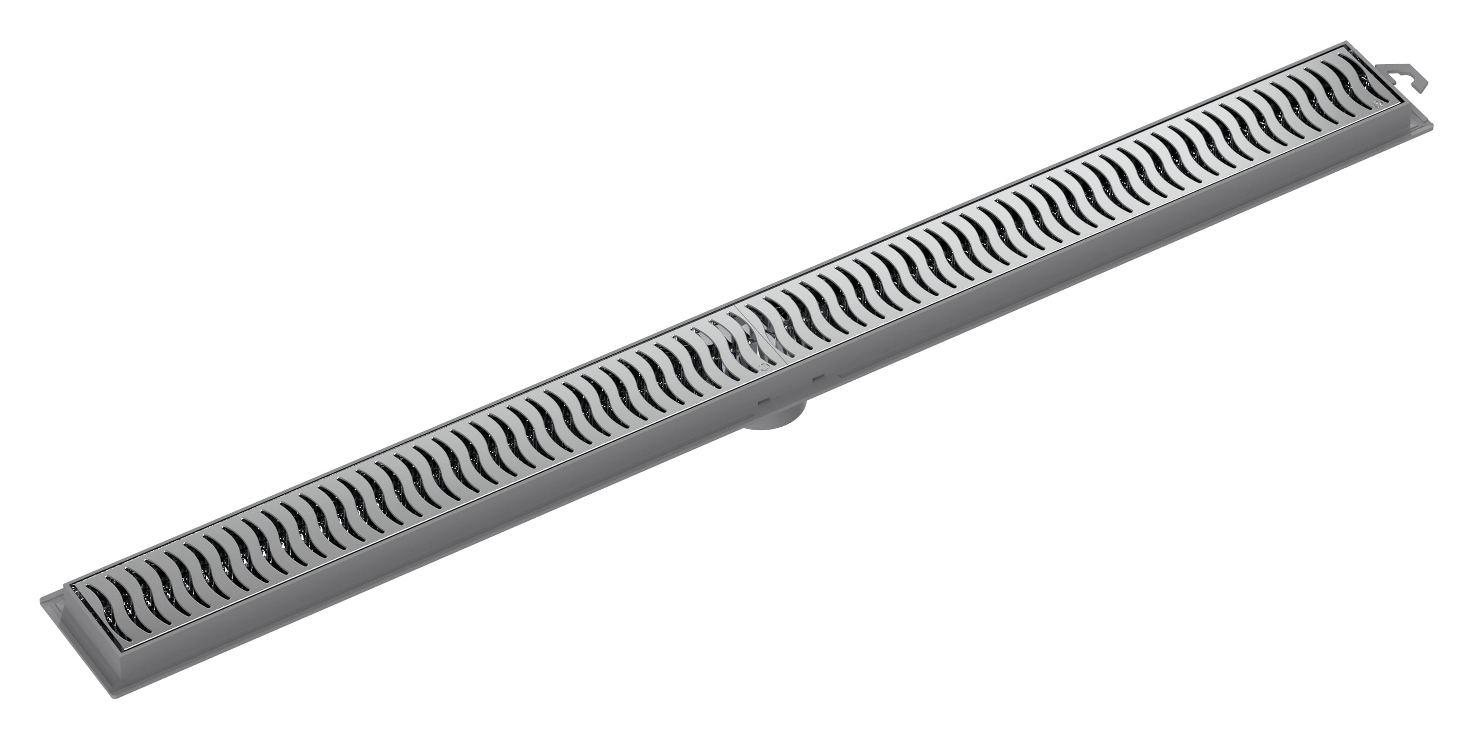 RALO LINEAR 70CM FLAT GRELHA CROMADA CB - UND 1/4 - TIGRE
