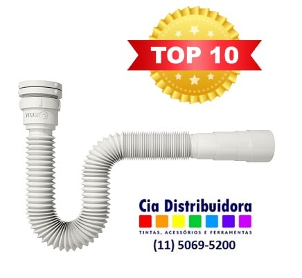 SIFAO AJUSTAVEL MULTIUSO 66CM BRANCO 25/100PC CB - TIGRE