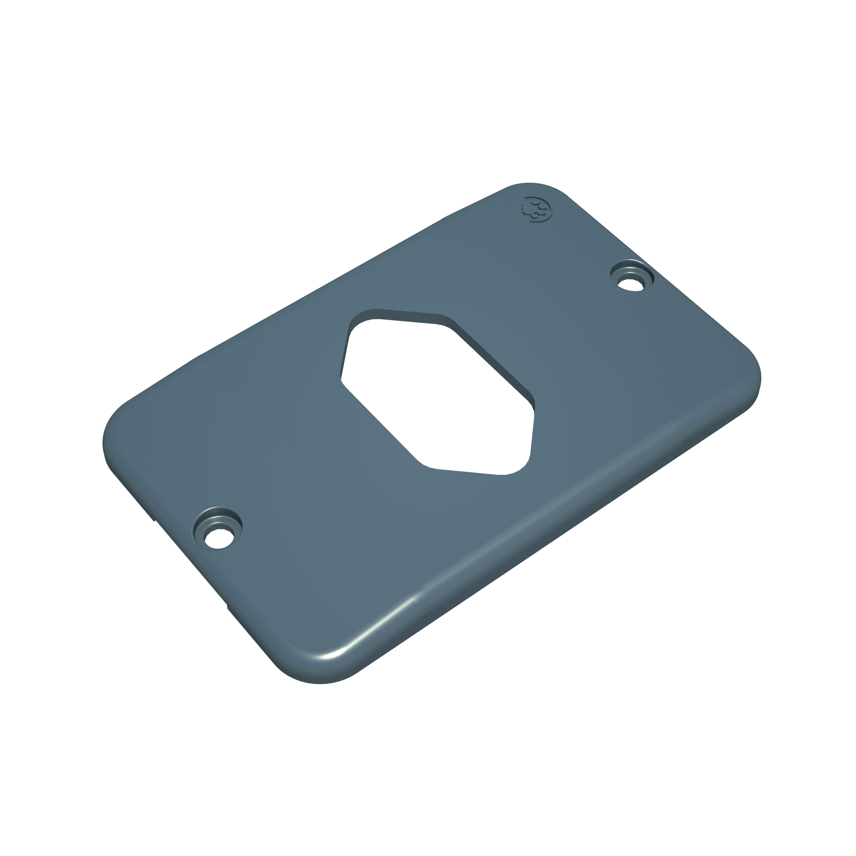 TAMPA 1 TOMADA HORIZONTAL CONDULETE TOP CB - UND 1/30 - TIGRE