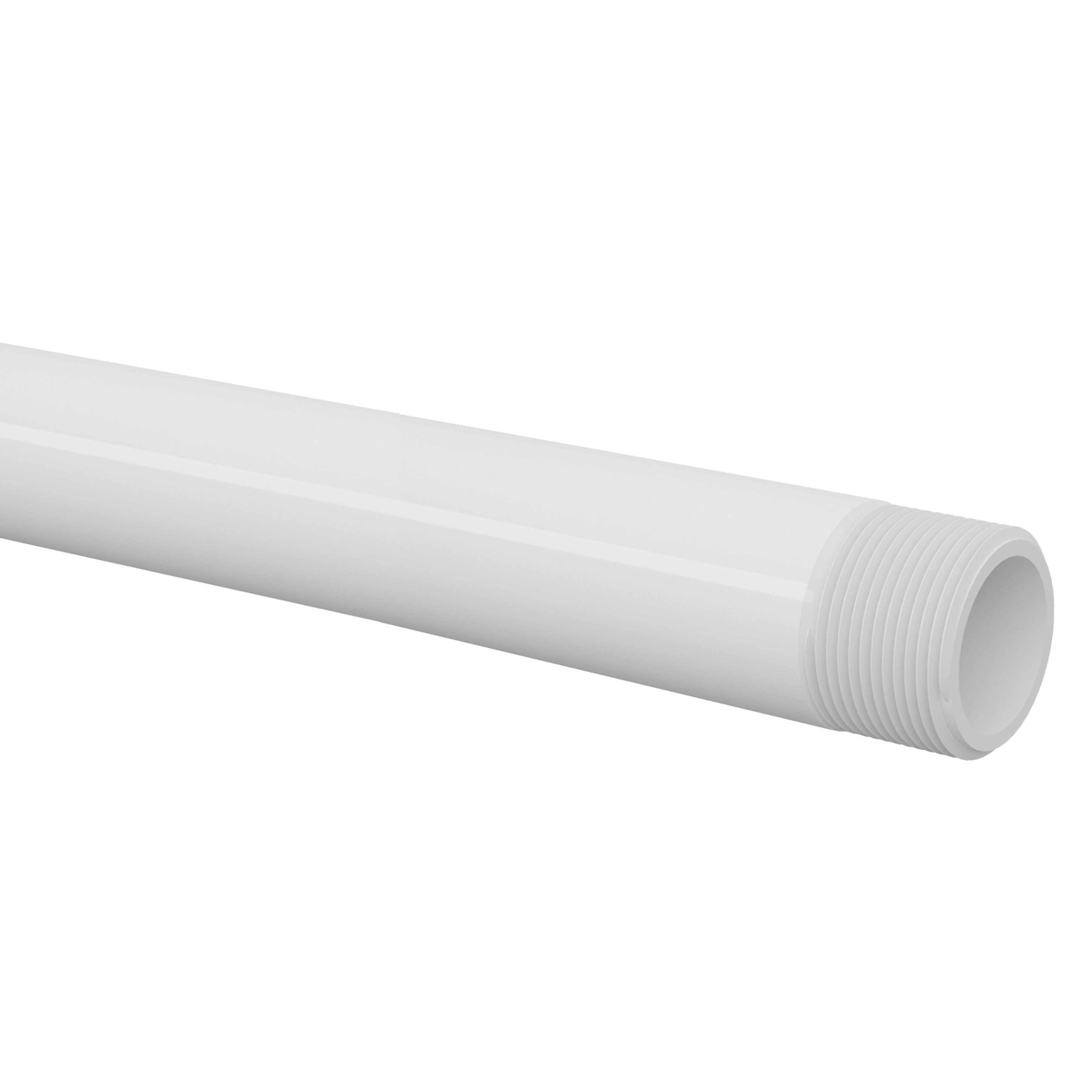 TUBO ROSCAVEL BRANCO 3/4