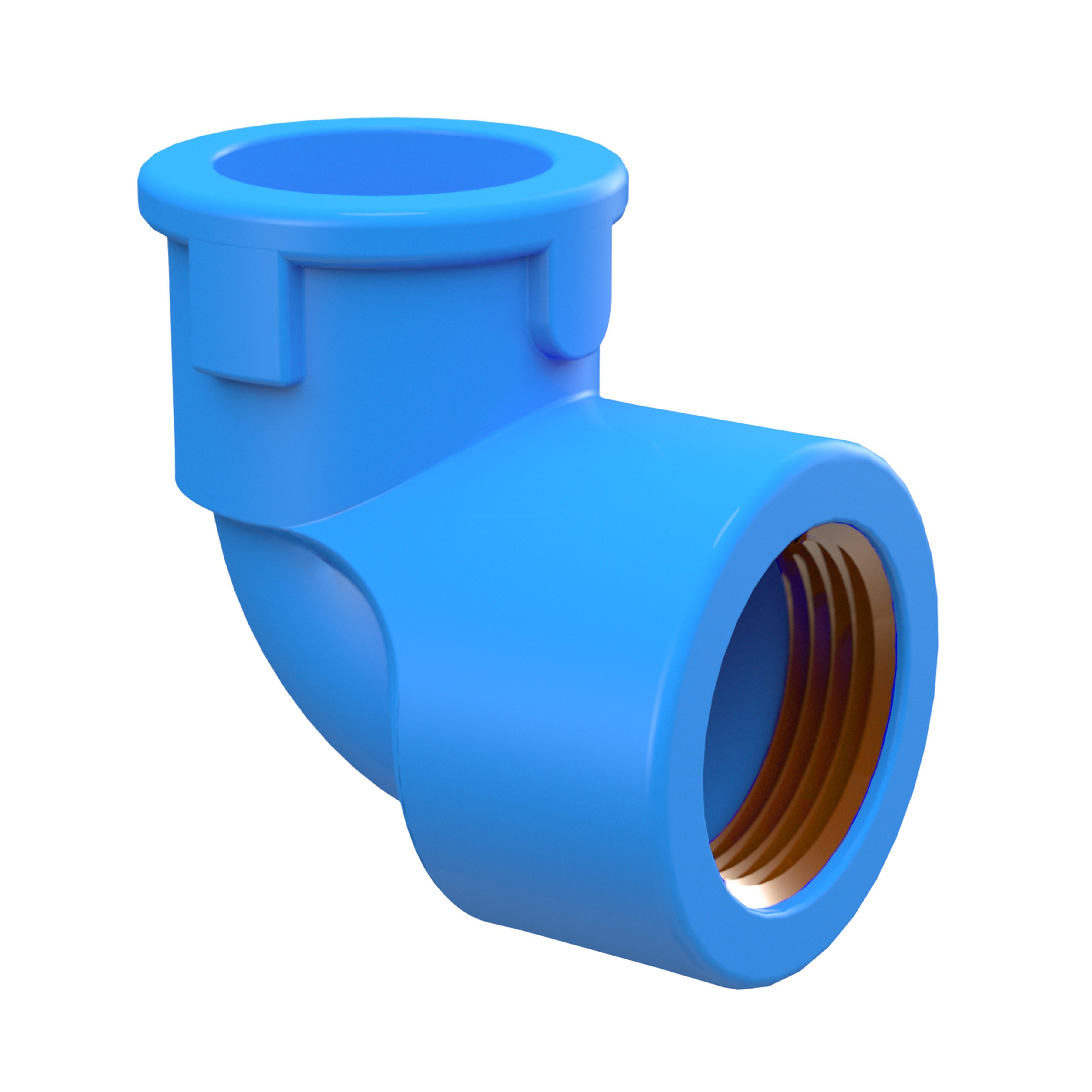 JOELHO REDUCAO 90 SOLDAVEL AZUL 25MMX1/2