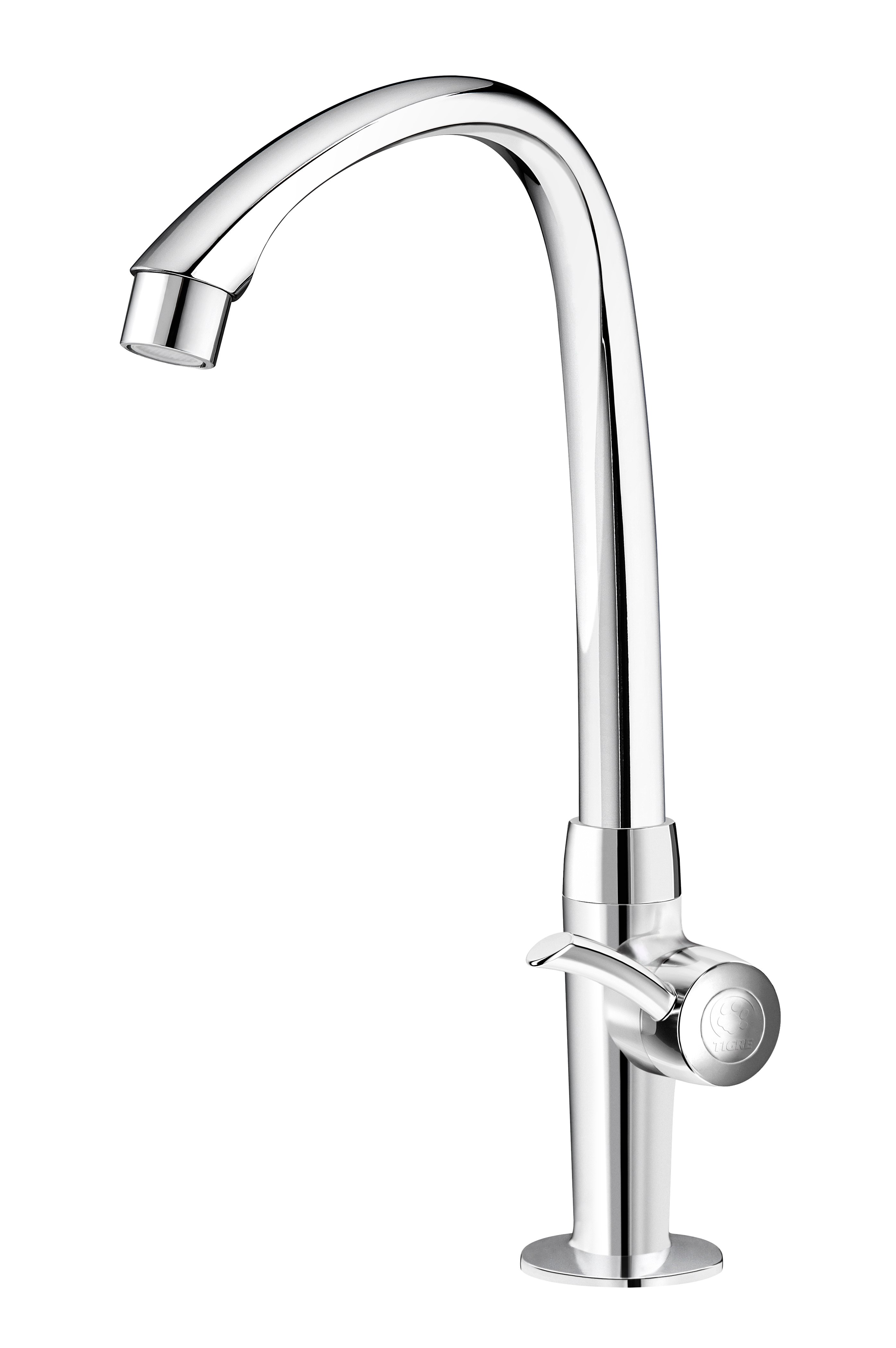 TORNEIRA ABS COZ MESA ALTA MOVEL LINEA CROMO 1/2 - UND 1/3 - TIGRE