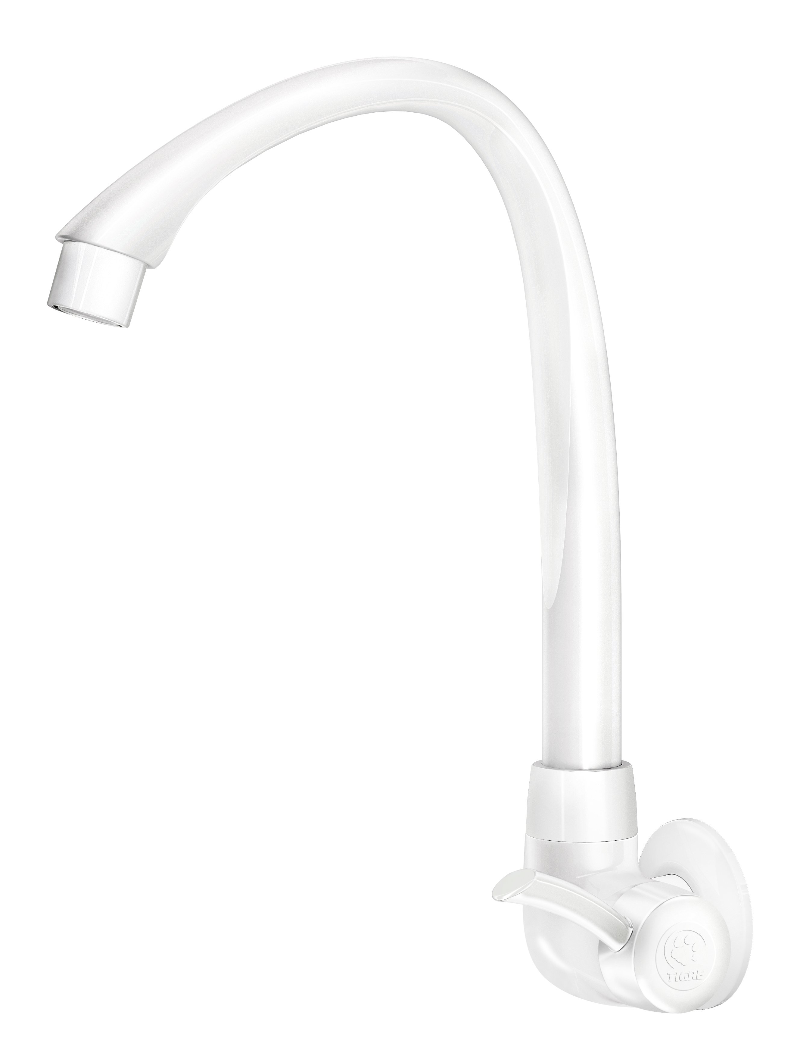 TORNEIRA ABS COZ PAREDE ALTA MOVEL LINEA BRANCA 1/2-3/4 - UND 1/3 - TI