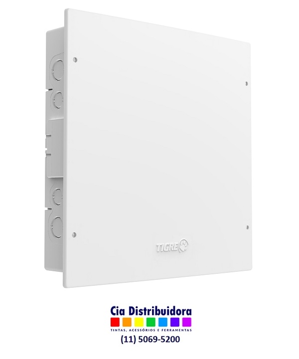 CAIXA DE PASSAGEM PAREDE EMBUTIR CPT40 CB - UND 1/2 - TIGRE
