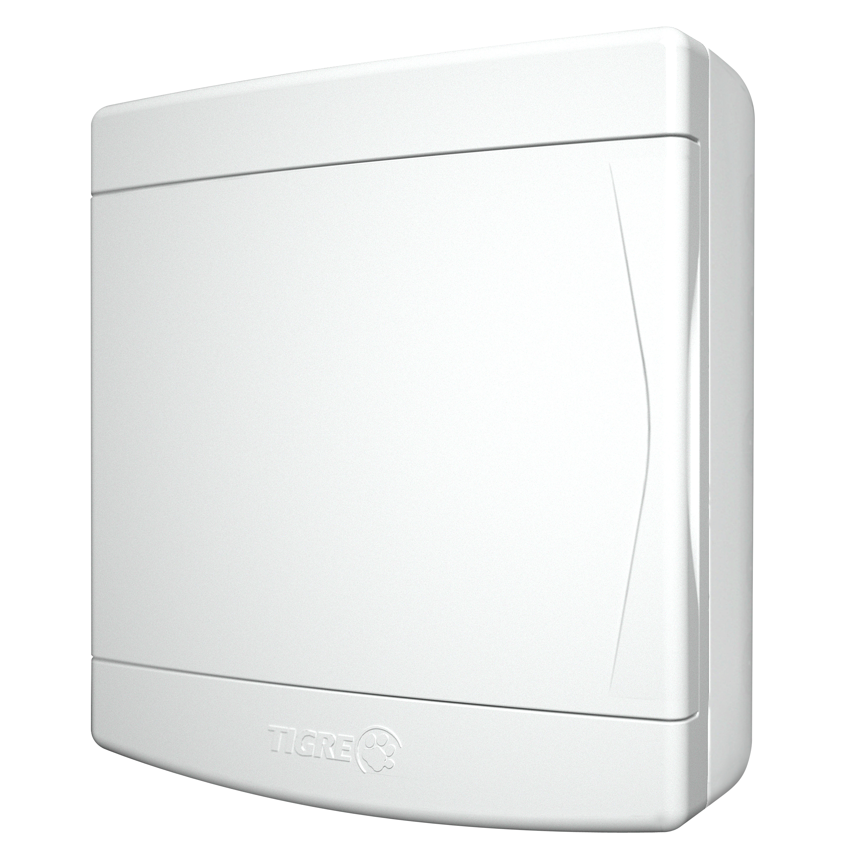 QUADRO SOBREPOR 3/4 DISJ PTA BR S/BARRAMENTO CB - UND 1/8 - TIGRE