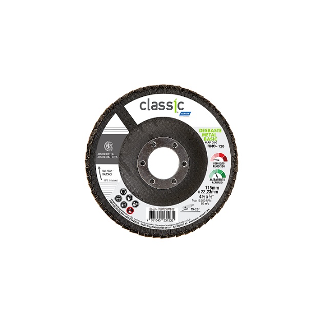 LIXA FLD FDTF 115X22.23 R201 P120 BASIC - NORTON