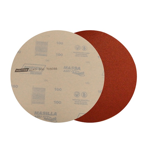DISCO DE LIXA MASSA GR. 120 A257 230MM GIRAFA CX50