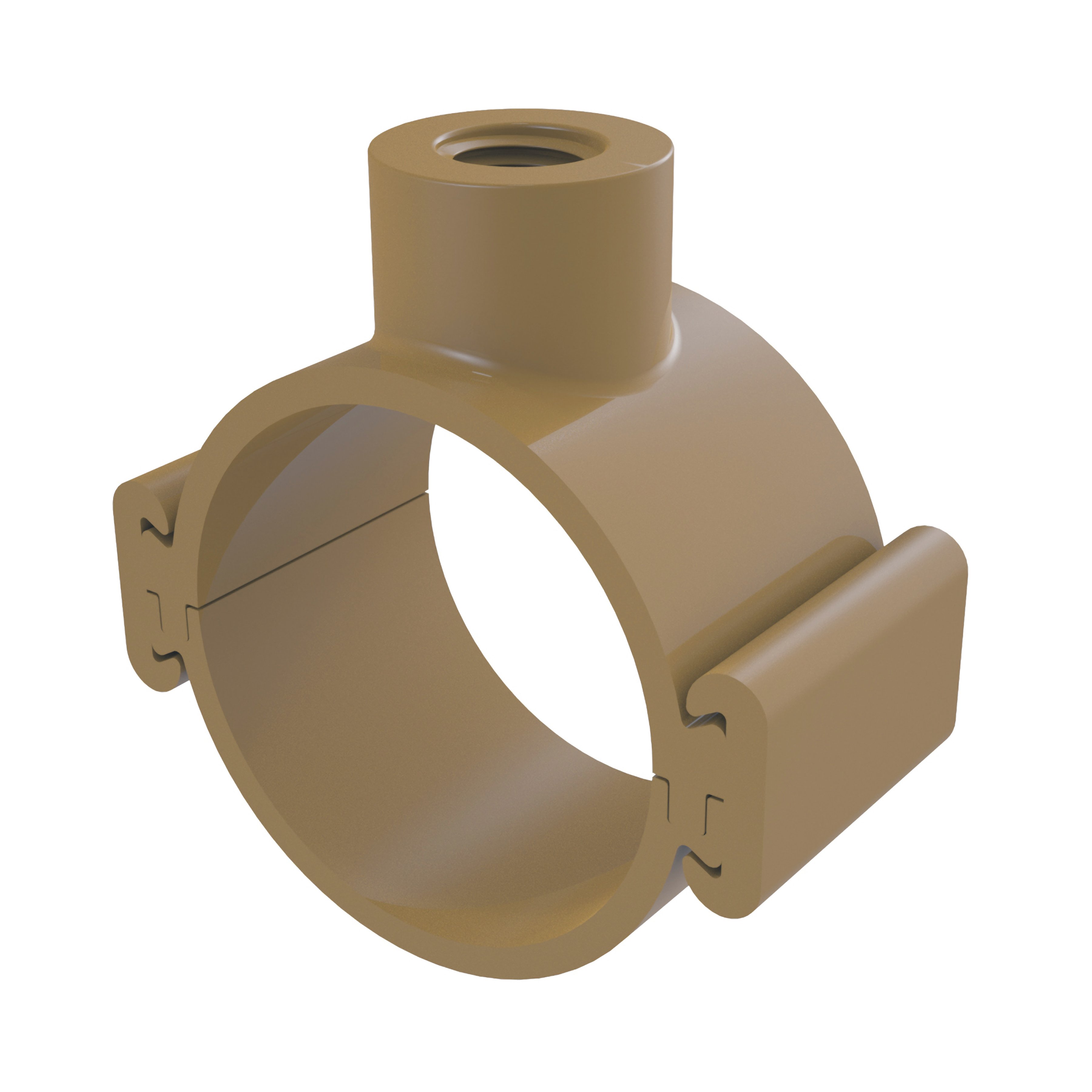 COLAR TOMADA PVC C/TRAVAS 50MMX3/4