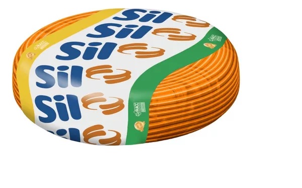 FIO CABO FLEXIVEL 750V 1,50 MM LARANJA 100 M - SIL
