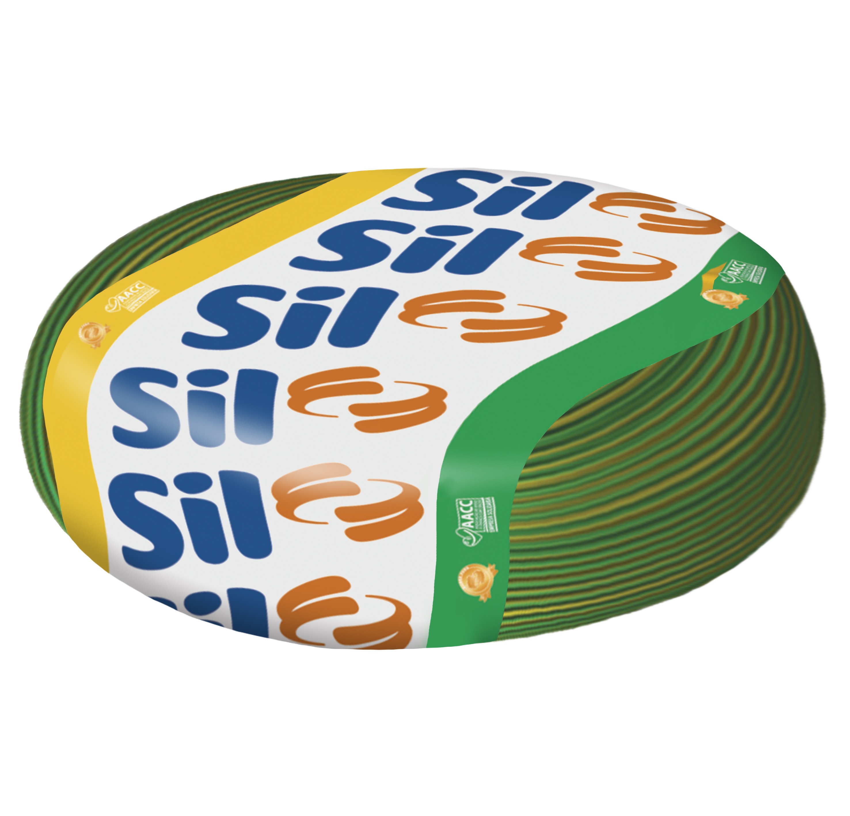 FIO CABO FLEXIVEL 750V 4,00 MM BRASILEIRINHO ROLO 100 M - SIL