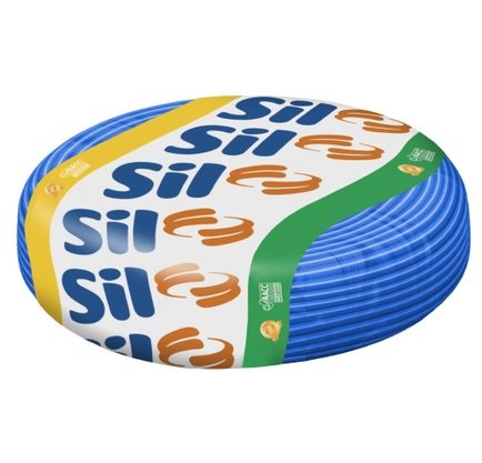 FIO CABO FLEXIVEL 750V 35,00 MM AZUL ROLO 100 M - SIL