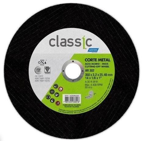 DISCO CORTE CLASSIC AR 302 - 356X3.2X25.40   - NORTON