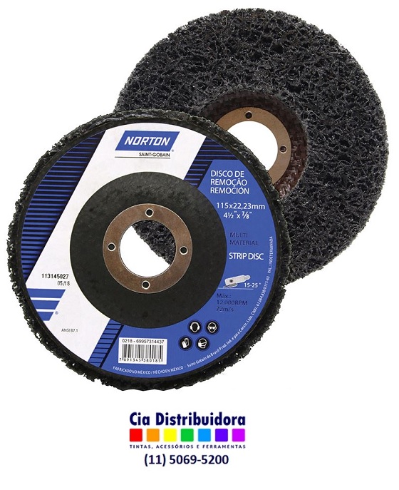 DISCO STRIP DE REMOÇÃO  DIRD DD 115X22 R4101 NOR SIXC T27B  UND