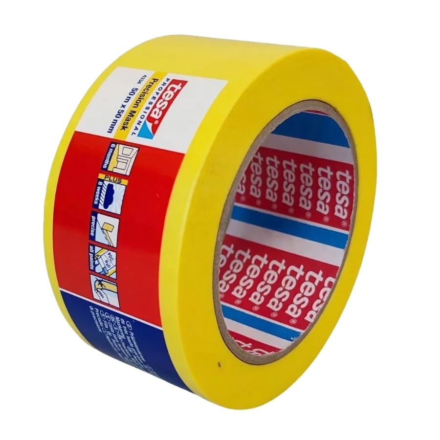 FITA WASHI   AMARELA    50X50   -  TESA
