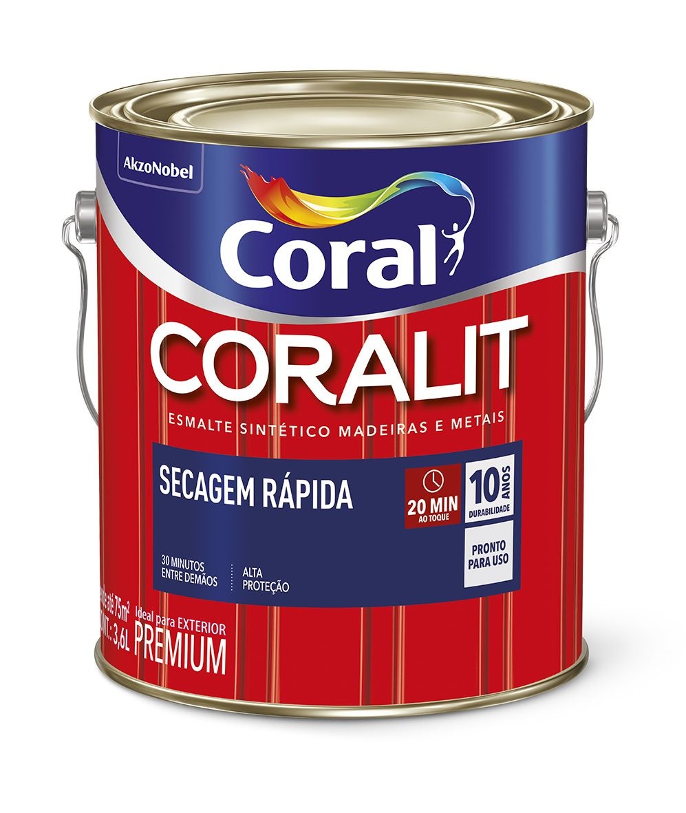 CORALIT SEC RAP BR AMARELO TRATOR    3,0L