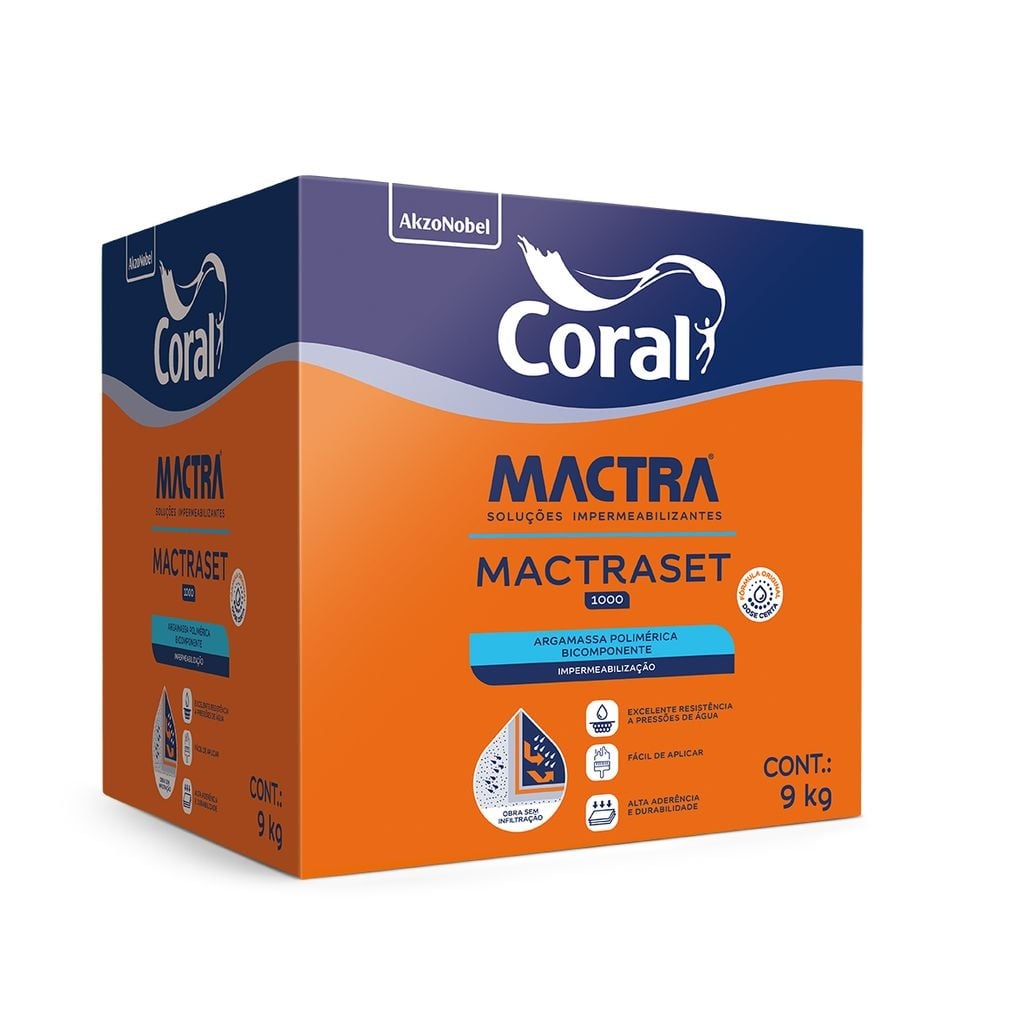 MACTRASET 1000 PROFISSIONAL   9KG  - MACTRA