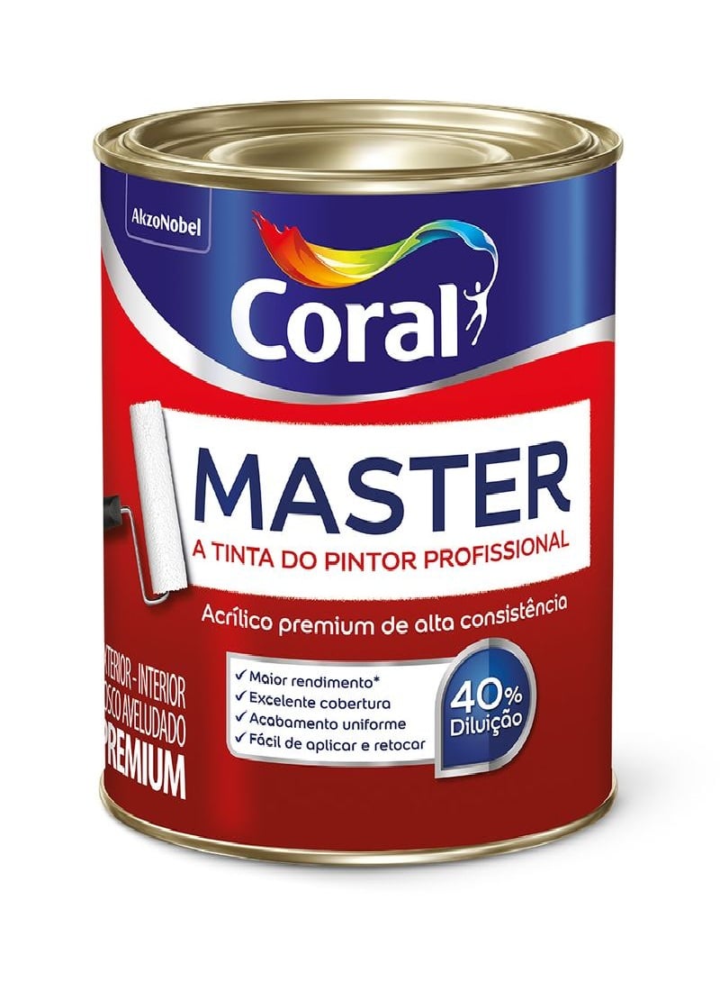 CORAL MASTER FO   BRANCO    0,9L