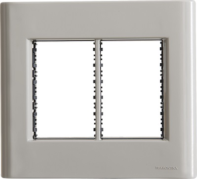 PLACA 4X4 6P GIZ FENDI C/SUPORTE   -  TRAMONTINA
