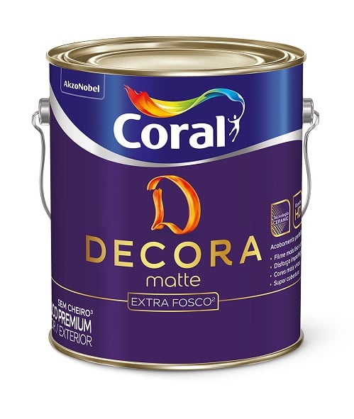 DECORA MATTE EXTRA FO PAPEL PICADO    3,6L    NOVA