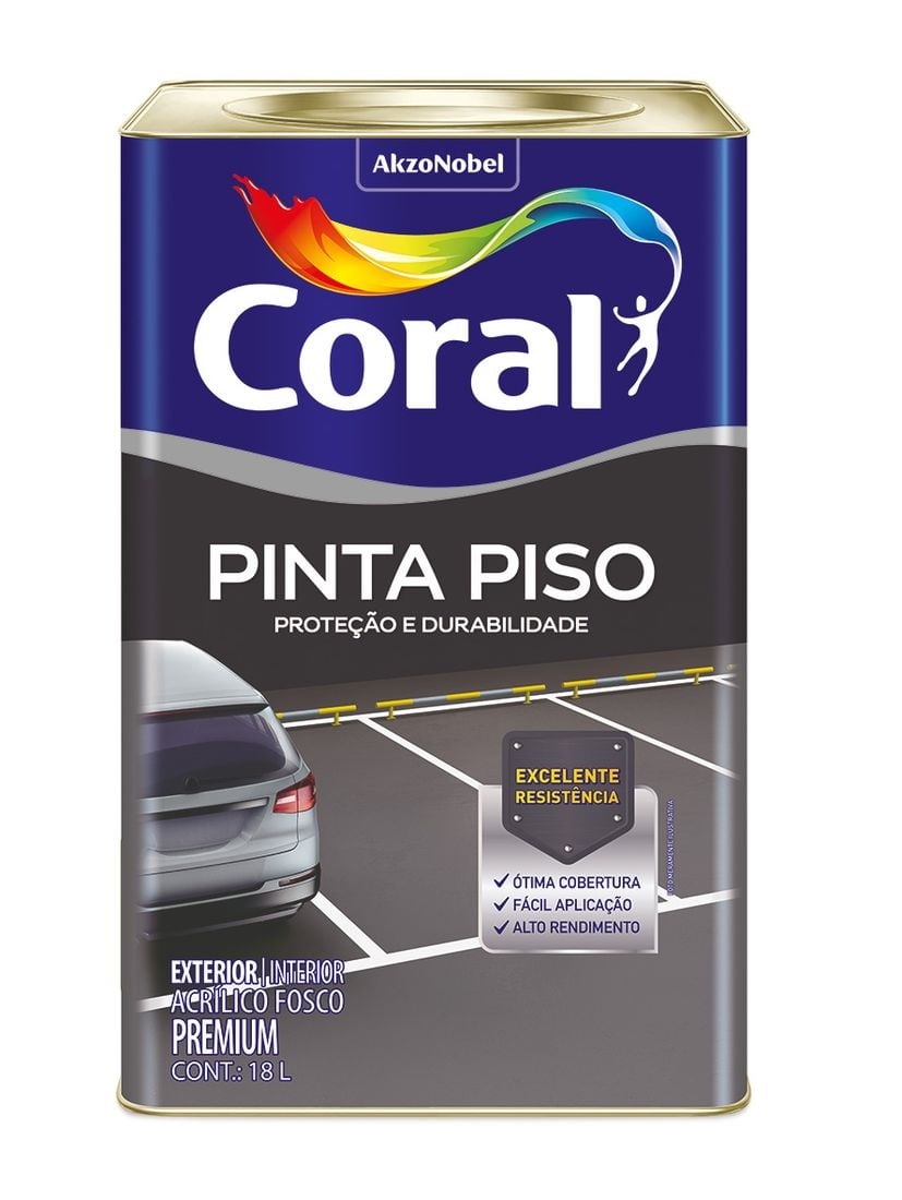 CORAL PINTA PISO CERAMICA   18L