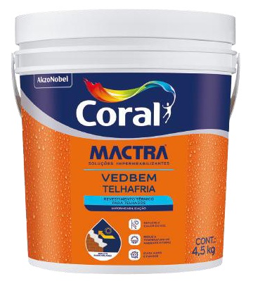 VEDBEM TELHA FRIA    4,5KG  - MACTRA